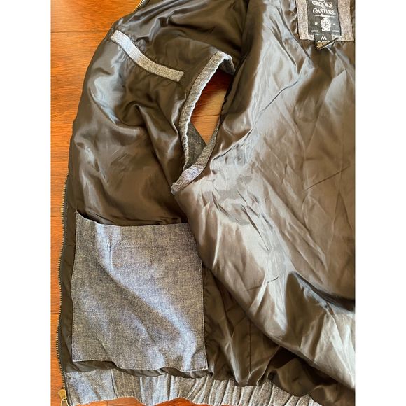 CROOKS & CASTLES Original Troublemakers Embroidered Vest, Gray (M) - Picture 6 of 8